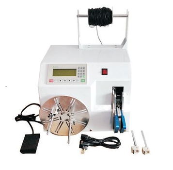 Automatic cable wire winding and binding machine01